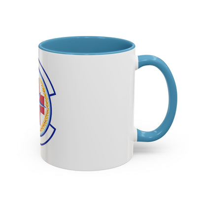 446 Aerospace Medicine Squadron AFRC (U.S. Air Force) Accent Coffee Mug