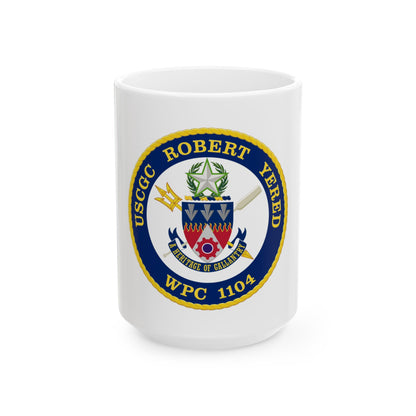 USCGC Robert Yered WPC 1104 1 (U.S. Coast Guard) White Coffee Mug