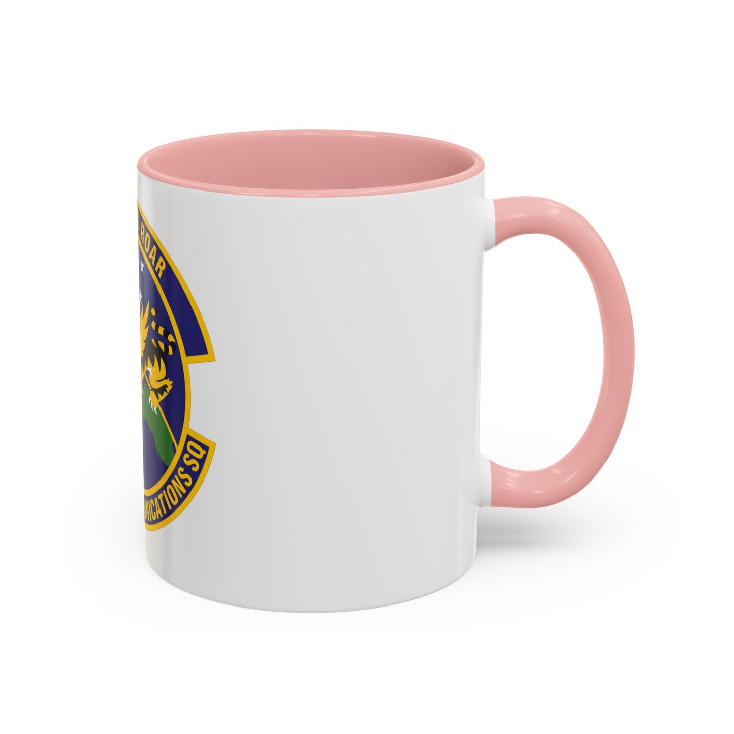 614th Space Communications Squadron (U.S. Air Force) Accent Coffee Mug
