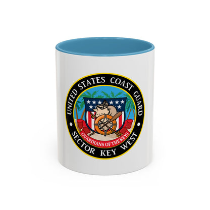 USCG Sector Key West (U.S. Coast Guard) Accent Coffee Mug