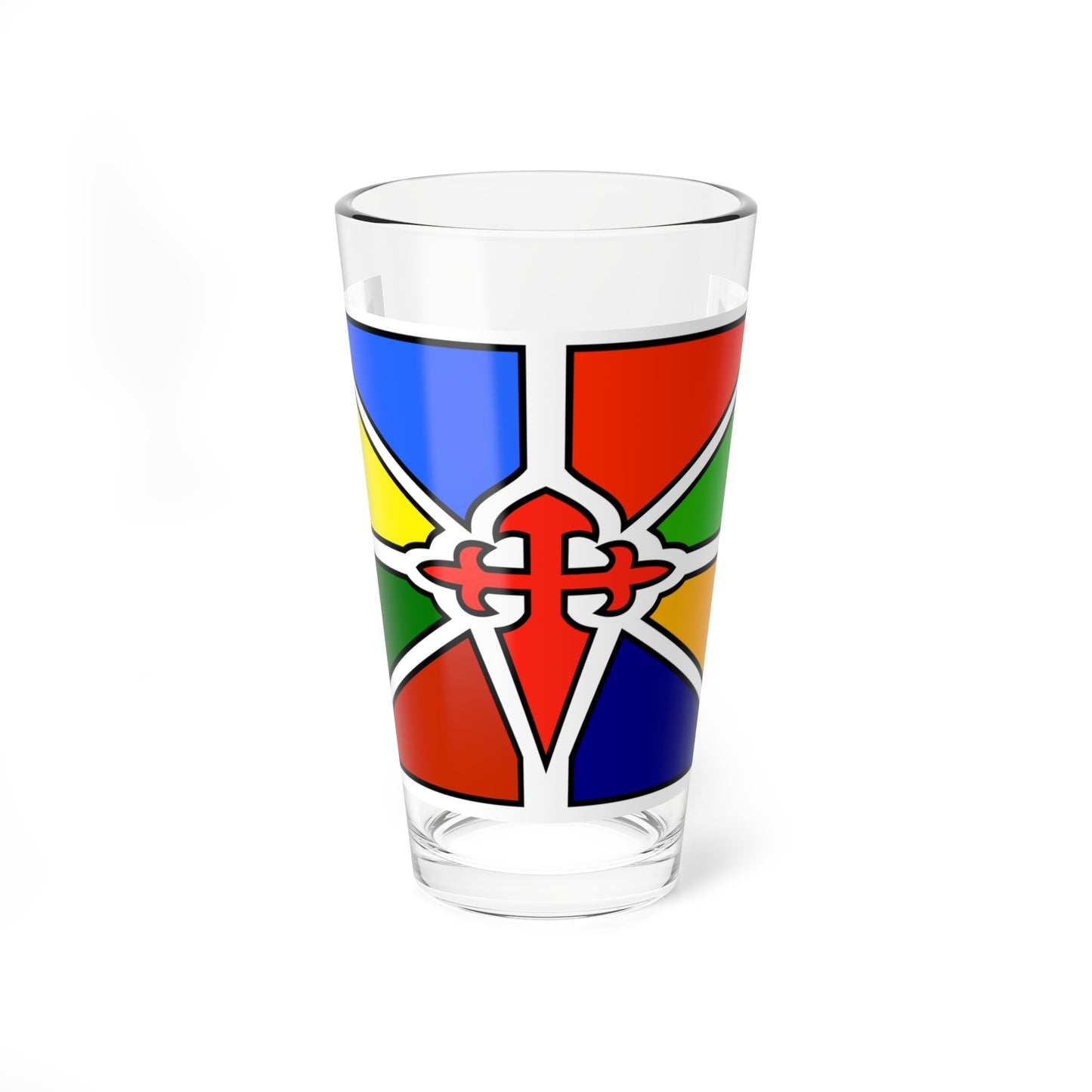 Flag of the city of Merida Venezuela (Venezuela) Pint Glass 16oz