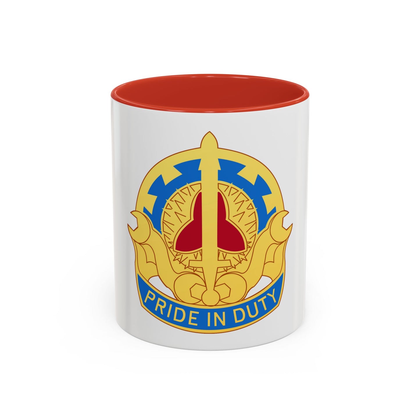 138 Maintenance Battalion (U.S. Army) Accent Coffee Mug