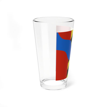 CHE Bruttelen Flag (Switzerland) Pint Glass 16oz