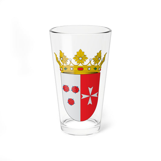 Escudo de Cizur Menor (Spain) (Coat of Arms) Pint Glass 16oz