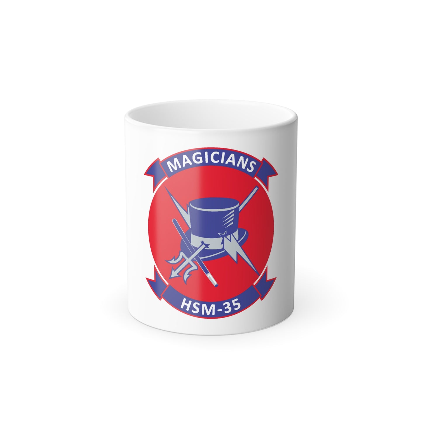HSM 35 Magicians (U.S. Navy) Color Changing Mug 11oz