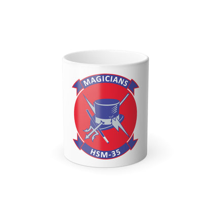 HSM 35 Magicians (U.S. Navy) Color Changing Mug 11oz