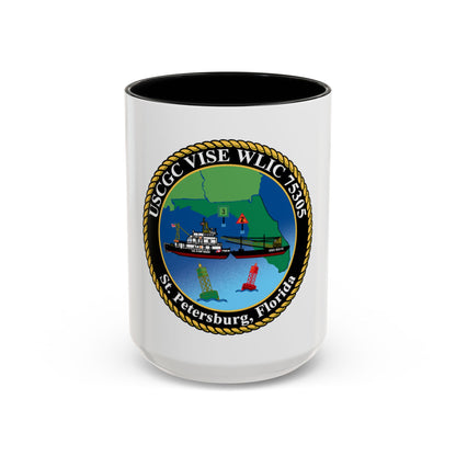 USCGC VISE WLIC 75305 (U.S. Coast Guard) Accent Coffee Mug