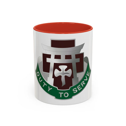 74 Field Hospital (U.S. Army) Accent Coffee Mug