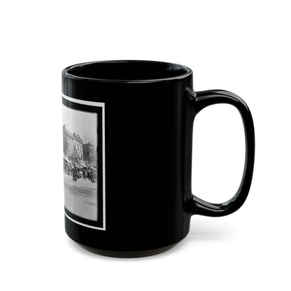 A Full Brass Band Composed Of Women, Heading One Of The Posts From The Dept. Of Pa. (U.S. Civil War) Black Coffee Mug