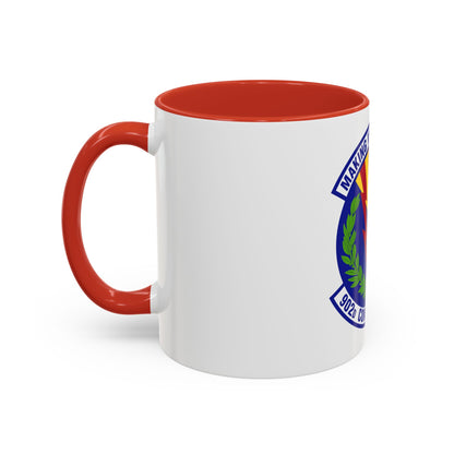 902d Comptroller Squadron (U.S. Air Force) Accent Coffee Mug