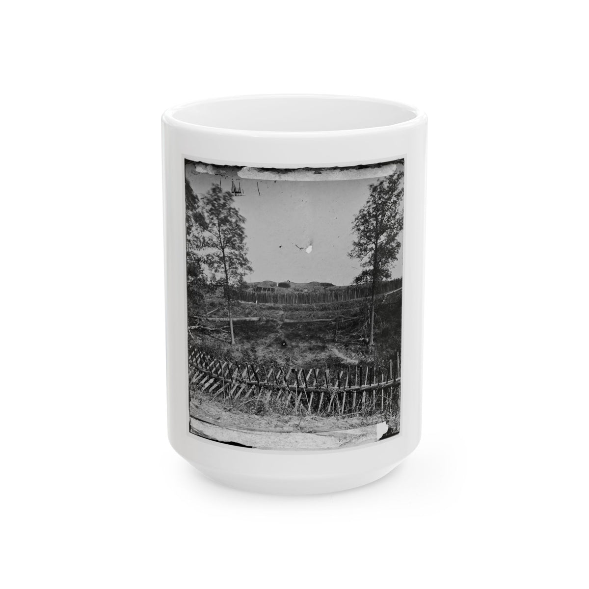 Atlanta, Georgia. Fortifications(2) (U.S. Civil War) White Coffee Mug