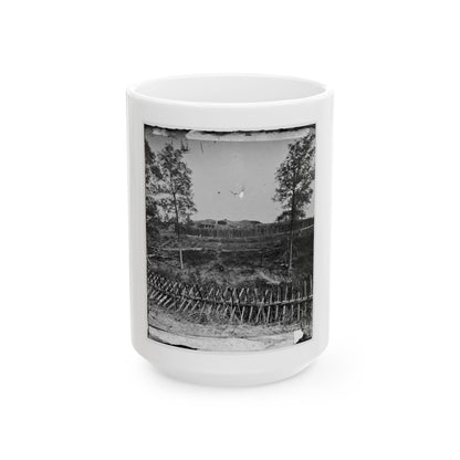 Atlanta, Georgia. Fortifications(2) (U.S. Civil War) White Coffee Mug