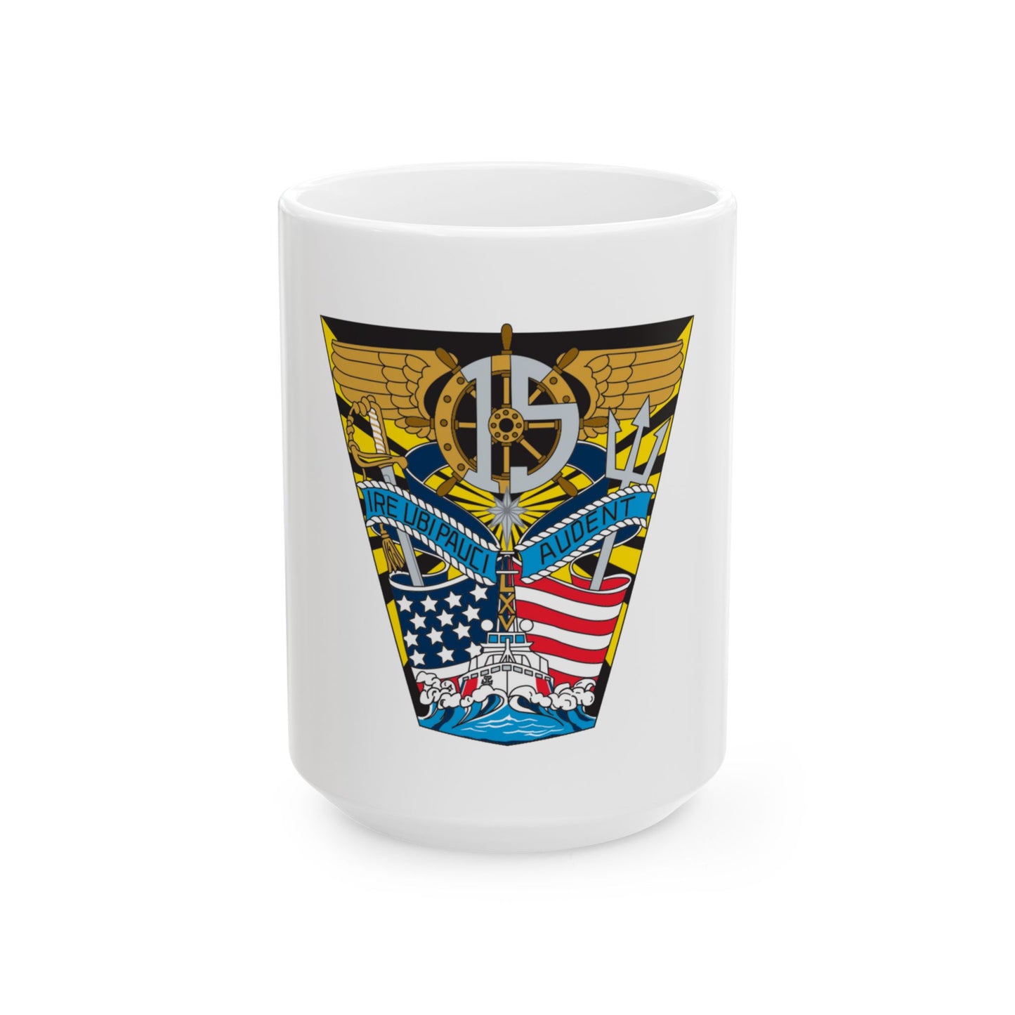 USCG Academy Audet (U.S. Coast Guard) White Coffee Mug