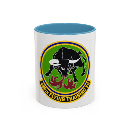 469 Flying Training Squadron AETC (U.S. Air Force) Accent Coffee Mug