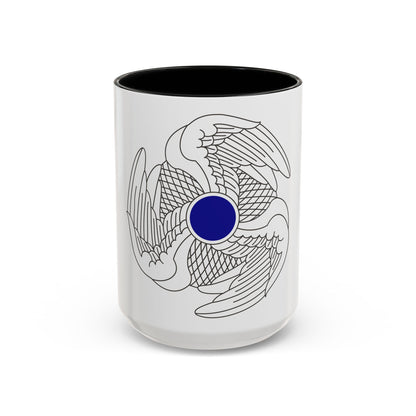 222 Aviation Regiment (U.S. Army) Accent Coffee Mug