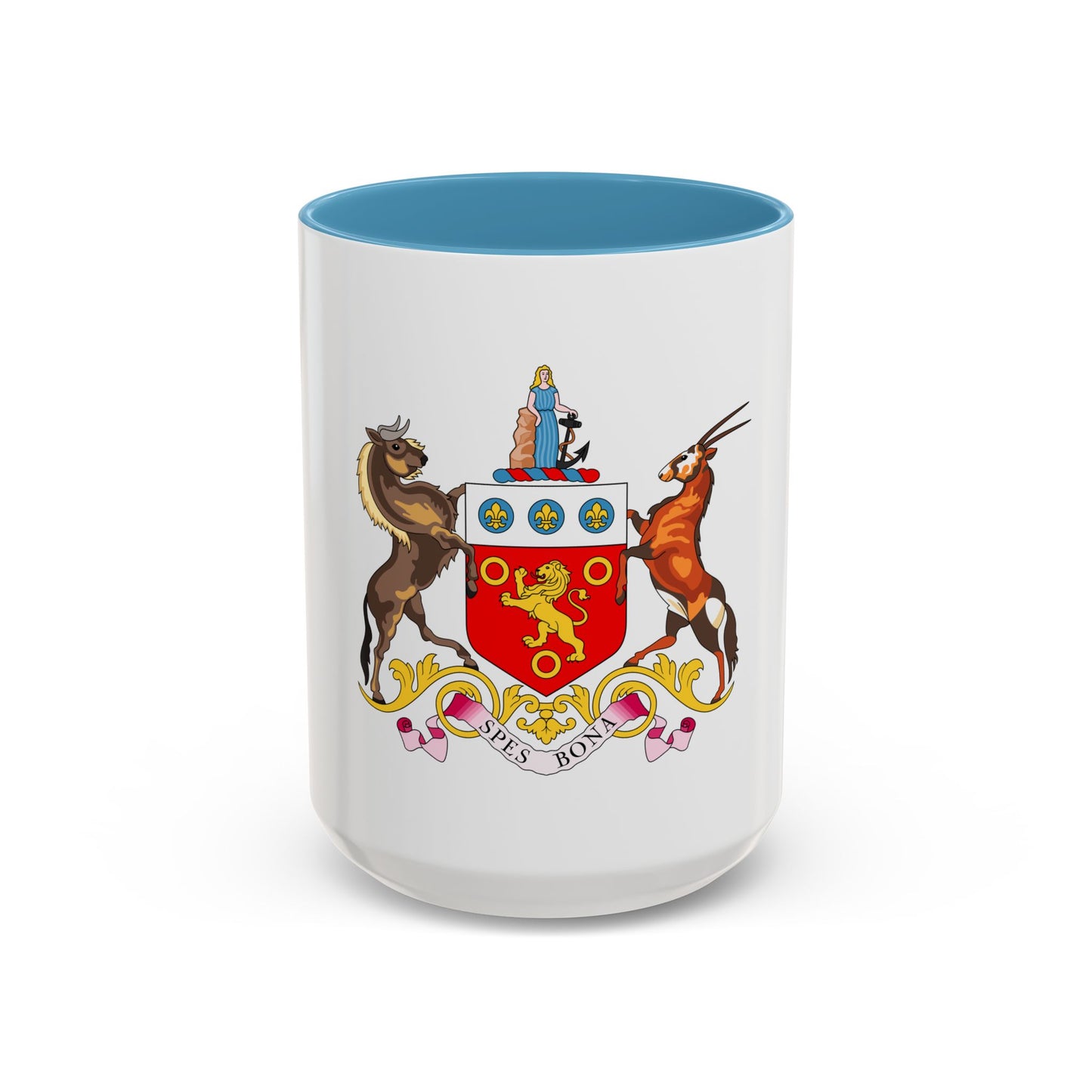 Coat of arms of the Cape Colony 1876-1994 - Accent Coffee Mug