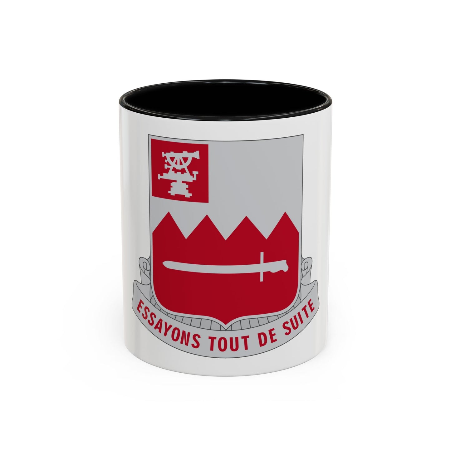 397 Engineer Battalion (U.S. Army) Accent Coffee Mug