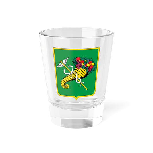 KharkovTownflag Lob (Ukraine) (Coat of Arms) Shot Glass 1.5oz