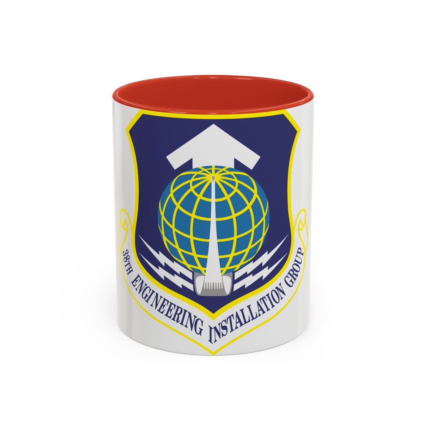 38th Engineering Installation Group (U.S. Air Force) Accent Coffee Mug