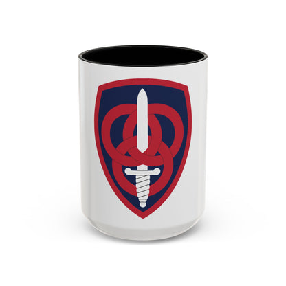3 Personnel Command (U.S. Army) Accent Coffee Mug