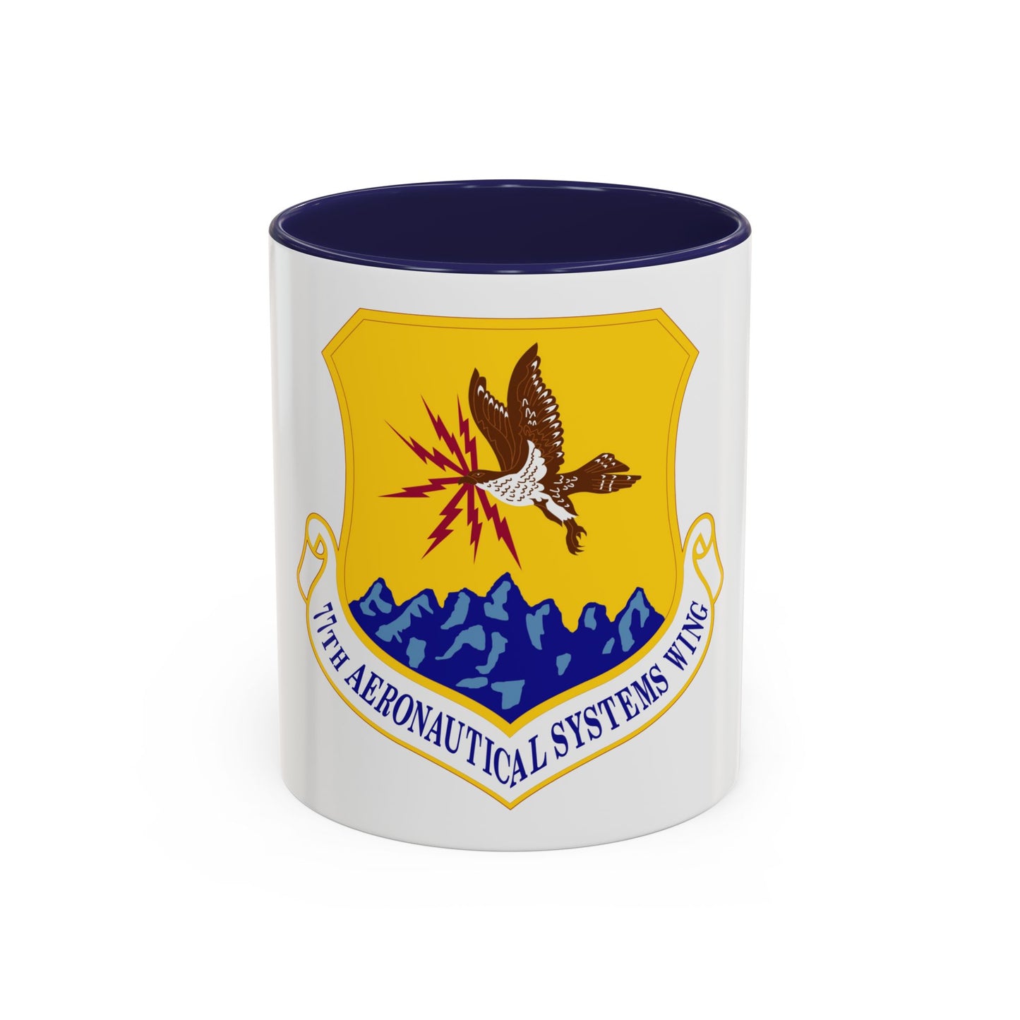 77th Aeronautical Systems Wing (U.S. Air Force) Accent Coffee Mug