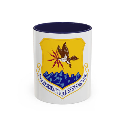 77th Aeronautical Systems Wing (U.S. Air Force) Accent Coffee Mug