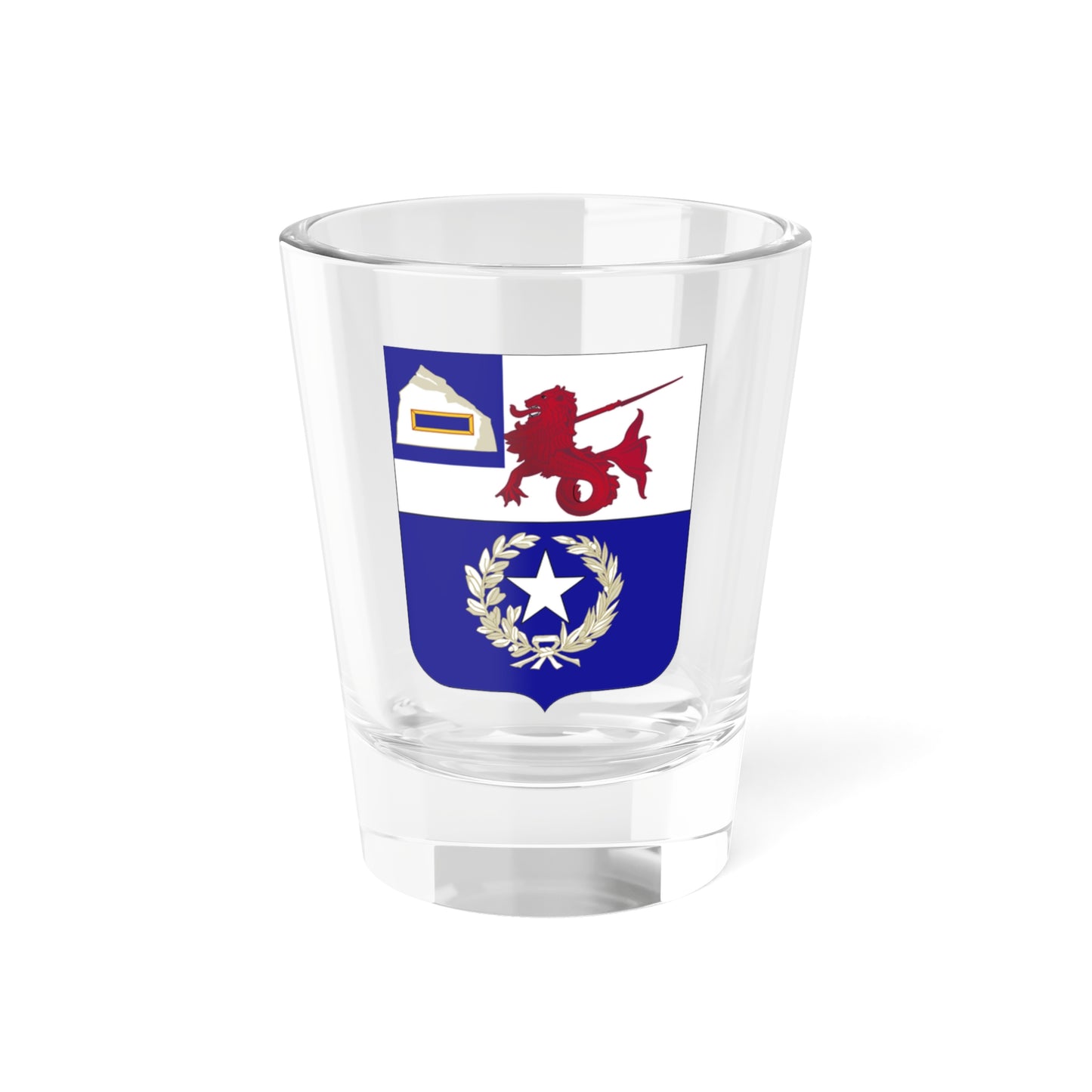 57th Infantry Regiment 2 (U.S. Army) Shot Glass 1.5oz