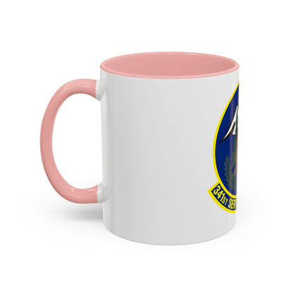 341st Services Squadron (U.S. Air Force) Accent Coffee Mug
