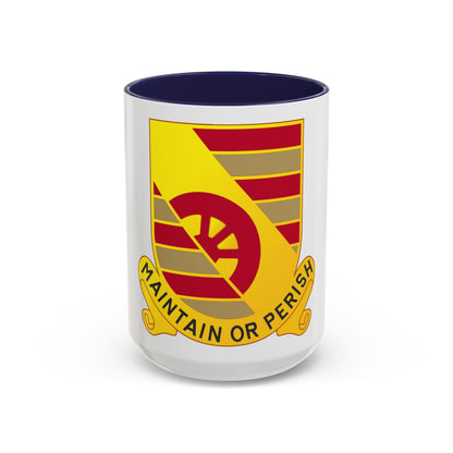 81 Maintenance Battalion (U.S. Army) Accent Coffee Mug