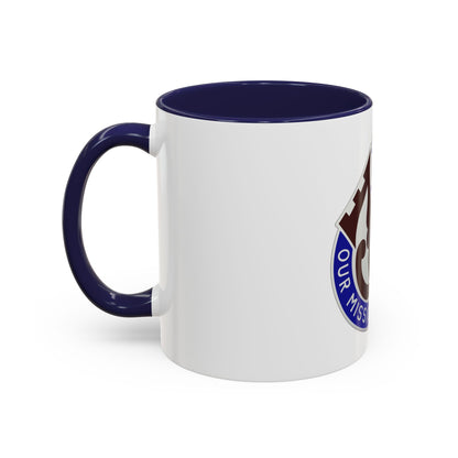 201 Evacuation Hospital (U.S. Army) Accent Coffee Mug