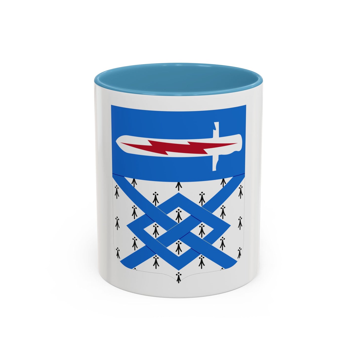 107 Military Intelligence Battalion 2 (U.S. Army) Accent Coffee Mug