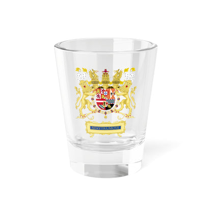 Full Ornamented Coat of Arms of Philip III of Spain (Spain) (Coat of Arms) Shot Glass 1.5oz