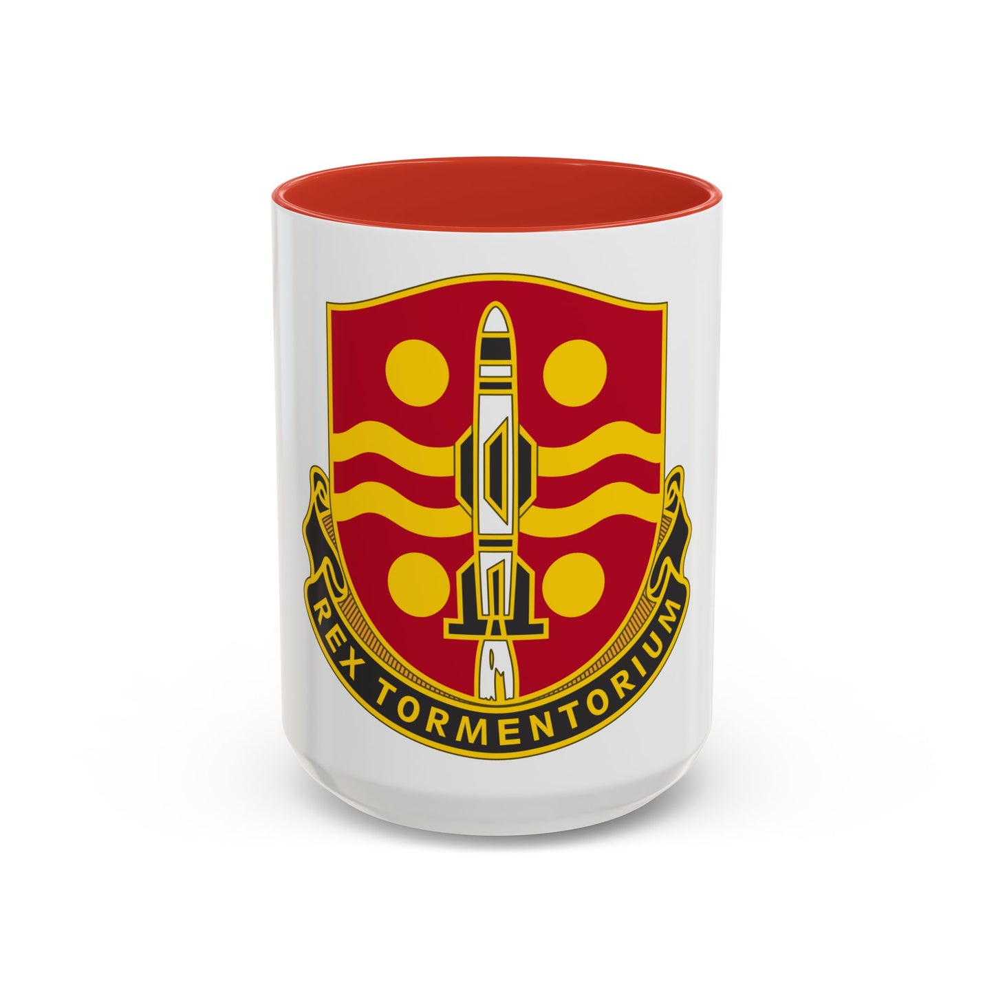 246 Field Artillery Battalion (U.S. Army) Accent Coffee Mug