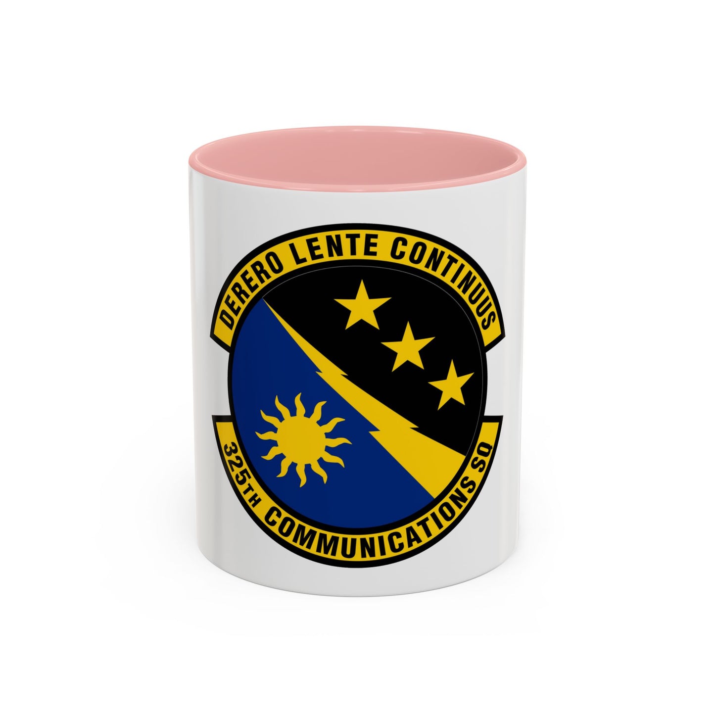 325 Communications Squadron ACC (U.S. Air Force) Accent Coffee Mug
