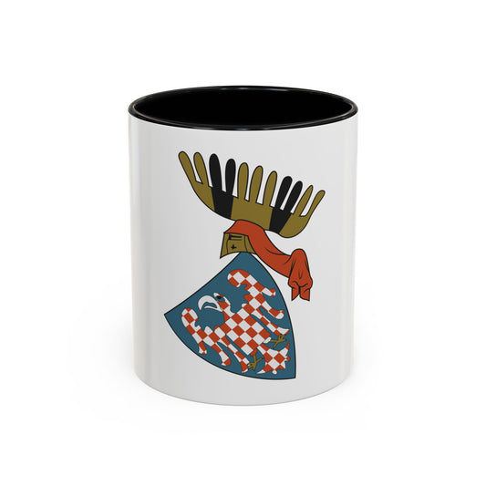 Coat of arms of the Margraviate of Moravia (Wenceslaus II) - Accent Coffee Mug