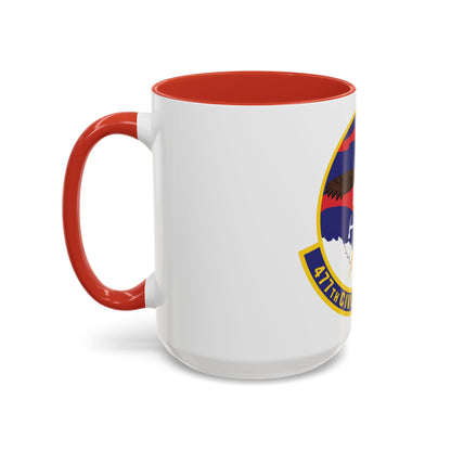 477th Civil Engineer Squadron (U.S. Air Force) Accent Coffee Mug