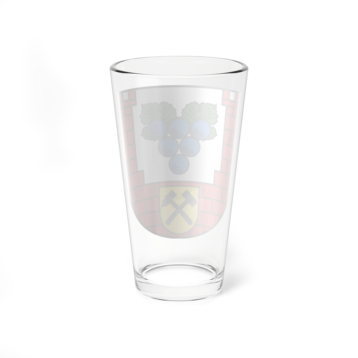 Wappen Burgenlandkreis (Germany) (Coat of Arms) Pint Glass 16oz