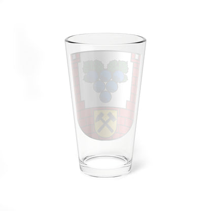 Wappen Burgenlandkreis (Germany) (Coat of Arms) Pint Glass 16oz