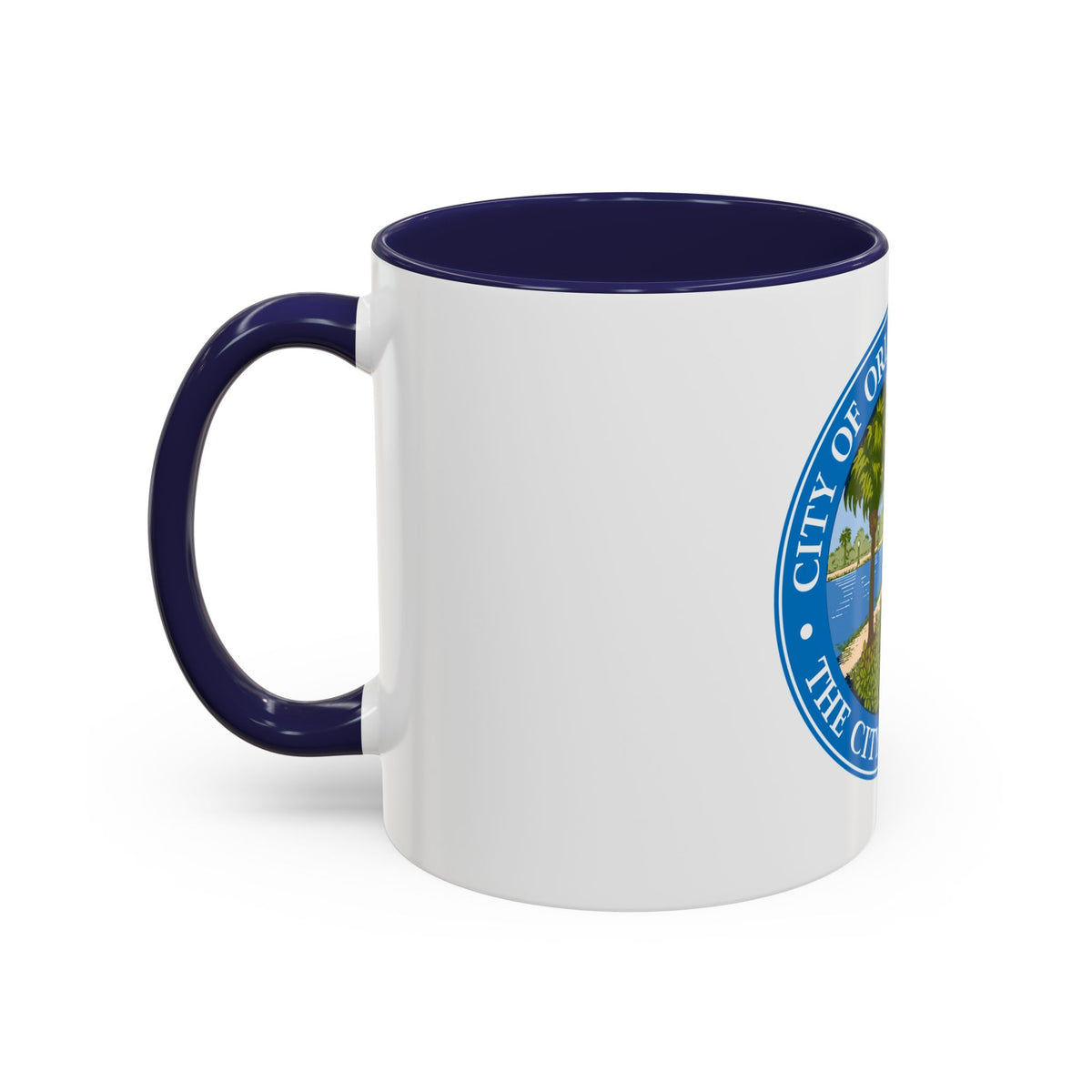 Seal of Orlando Florida - Accent Coffee Mug