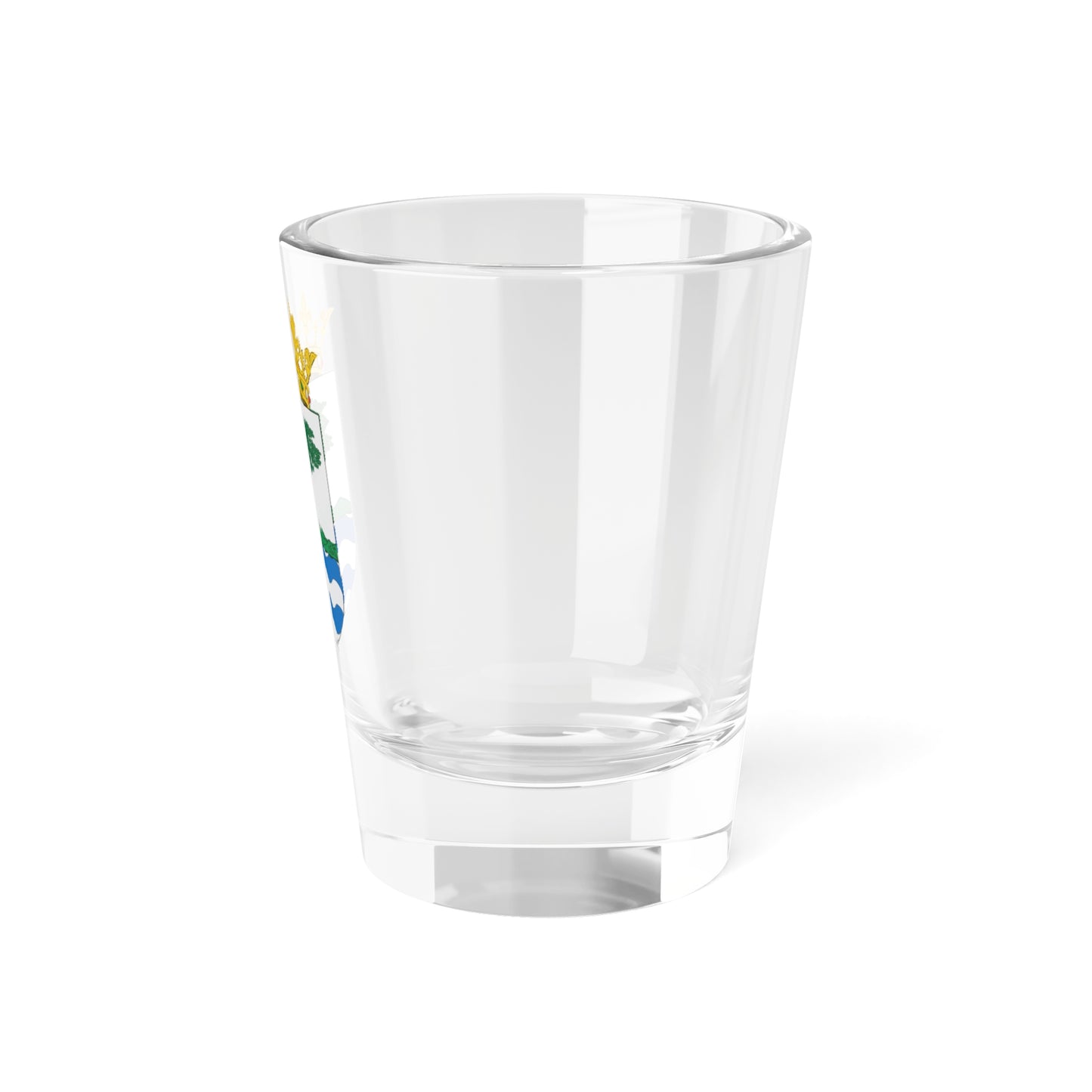 Escudo de la Provincia de Río Muni (Equatorial Guinea) (Coat of Arms) Shot Glass 1.5oz