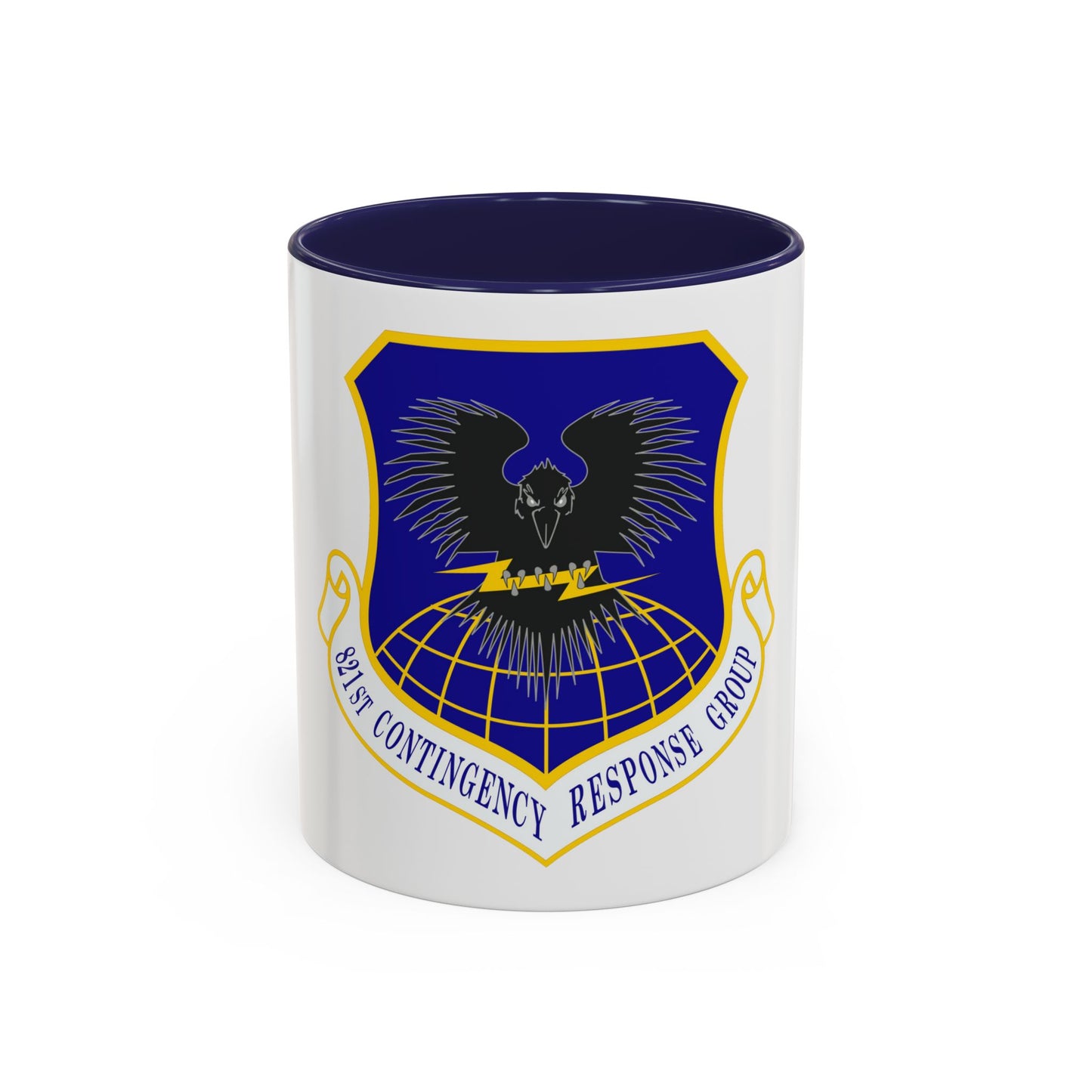 821 Contingency Response Group AMC (U.S. Air Force) Accent Coffee Mug