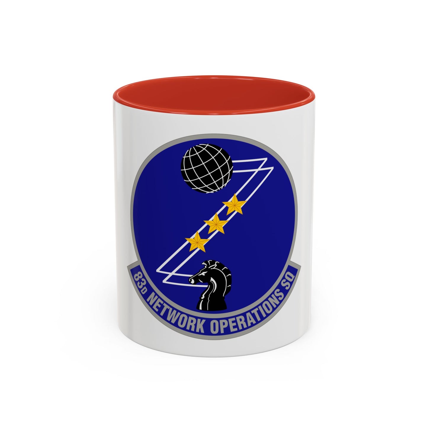 83 Network Operations Squadron ACC (U.S. Air Force) Accent Coffee Mug