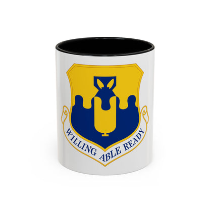 43 Air Mobility Operations Group AMC (U.S. Air Force) Accent Coffee Mug