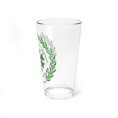 Seal of the Comoros 1978-2016 (Comoros) (Coat of Arms) Pint Glass 16oz