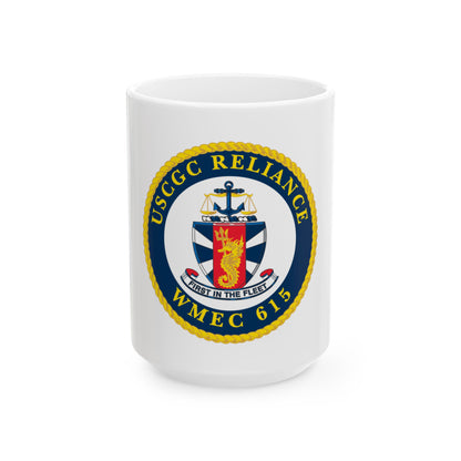 USCGC Reliance   Glassware (U.S. Coast Guard) White Coffee Mug