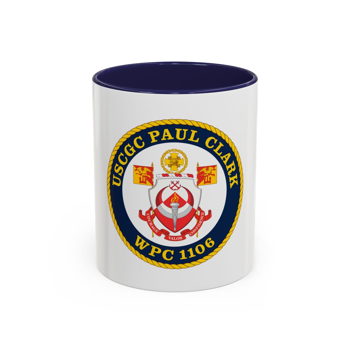 USCGC Paul Clark WPC 1106 (U.S. Coast Guard) Accent Coffee Mug