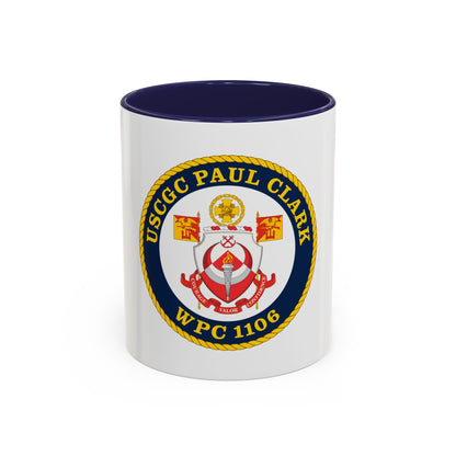USCGC Paul Clark WPC 1106 (U.S. Coast Guard) Accent Coffee Mug