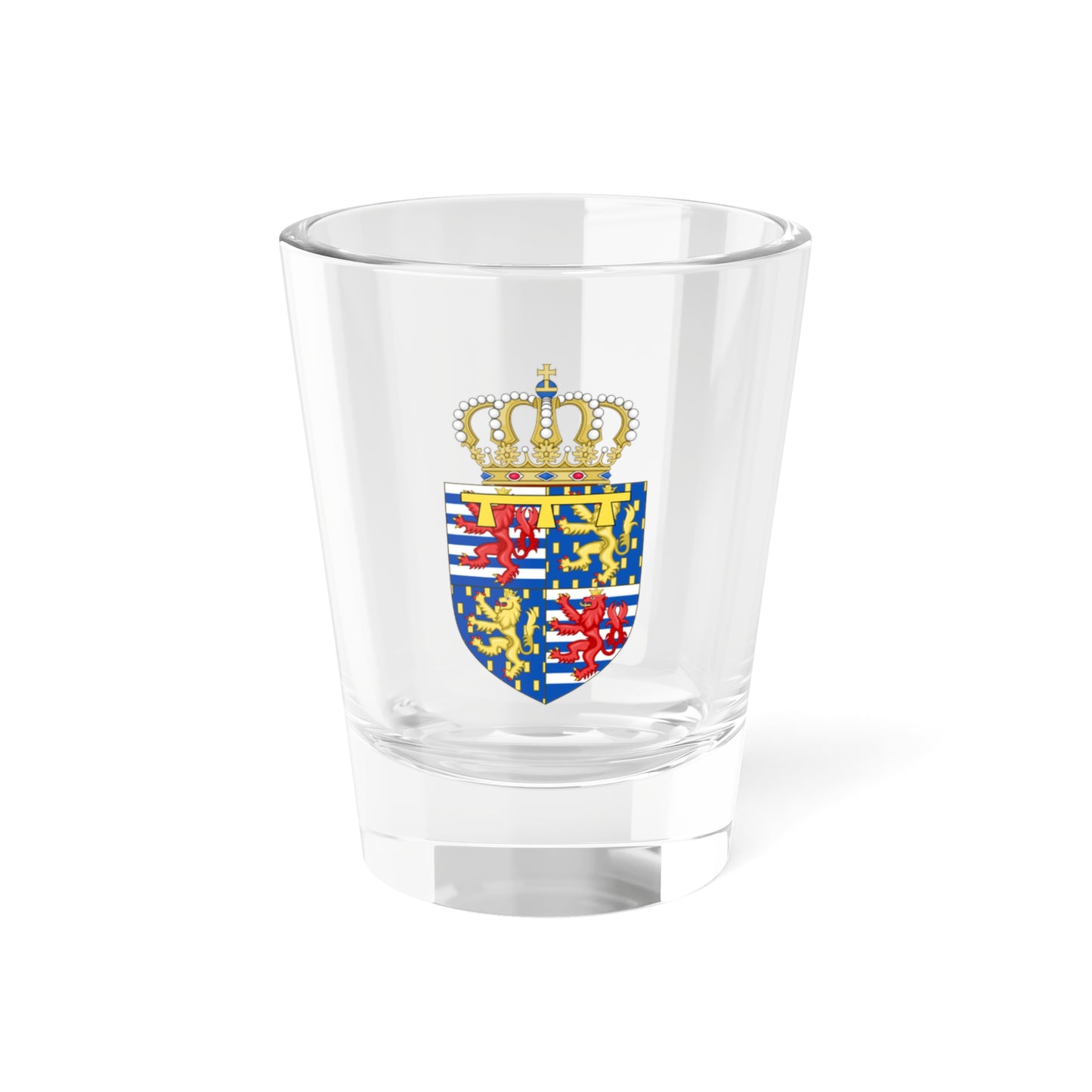 Lesser coat of arms of the Hereditary Grand Duke of Luxembourg (2000) - Shot Glass 1.5oz