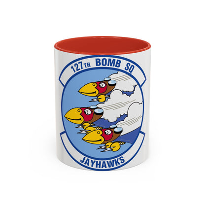 127 Bomber Squadron (U.S. Air Force) Accent Coffee Mug