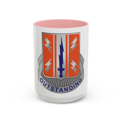 44 Signal Battalion (U.S. Army) Accent Coffee Mug